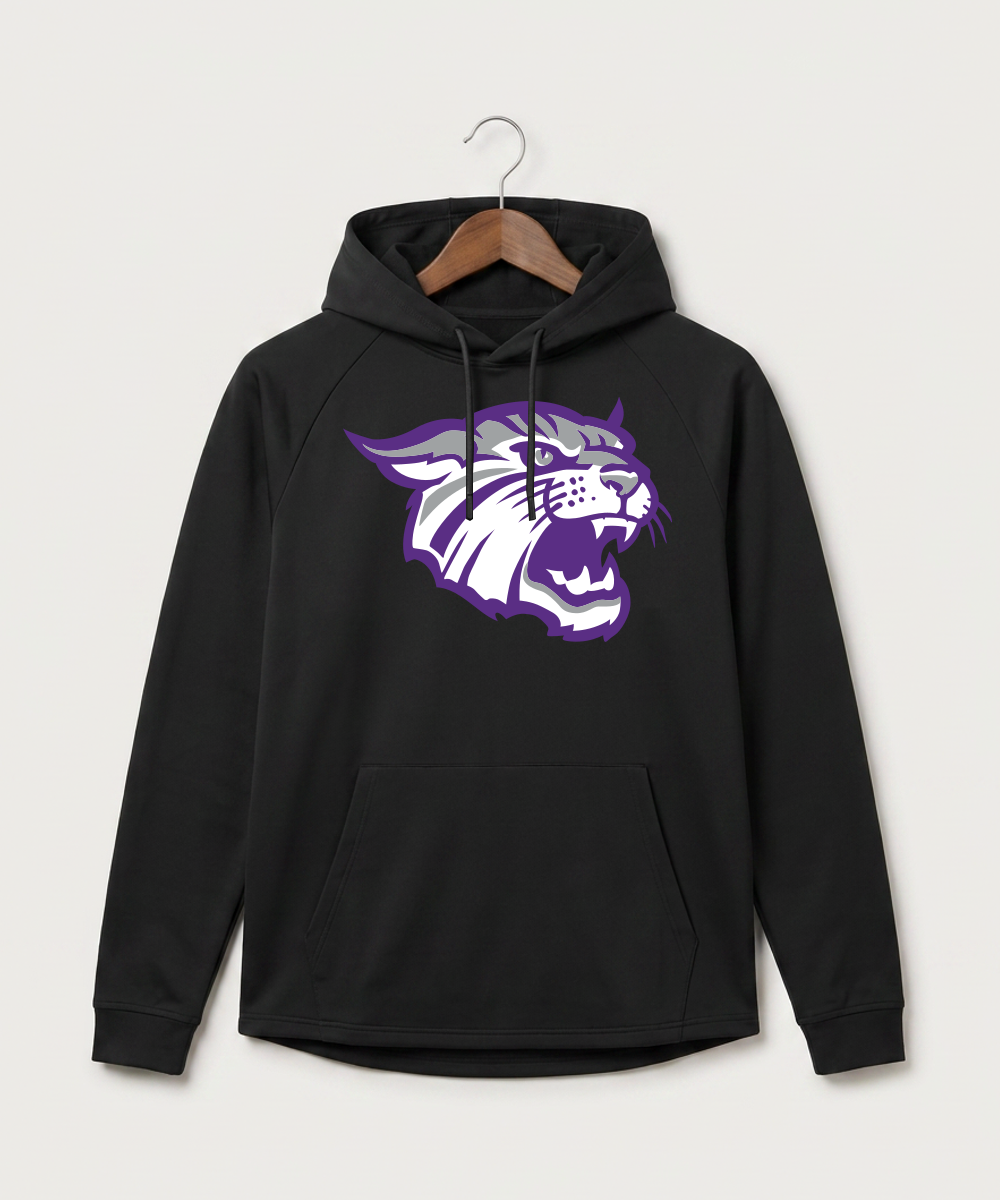 Goodhue High School Volleyball (Girls) - Black Hoodie - Full Front
