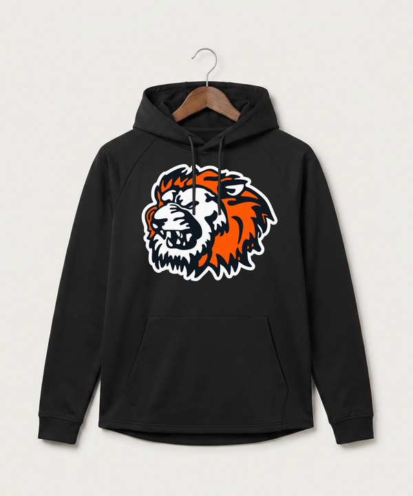 Ogilvie High School Football (Boys) - Black Hoodie - Full Front