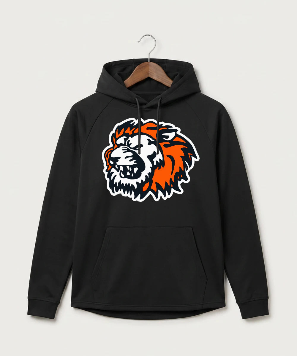 Ogilvie High School Football (Boys) - Black Hoodie - Full Front
