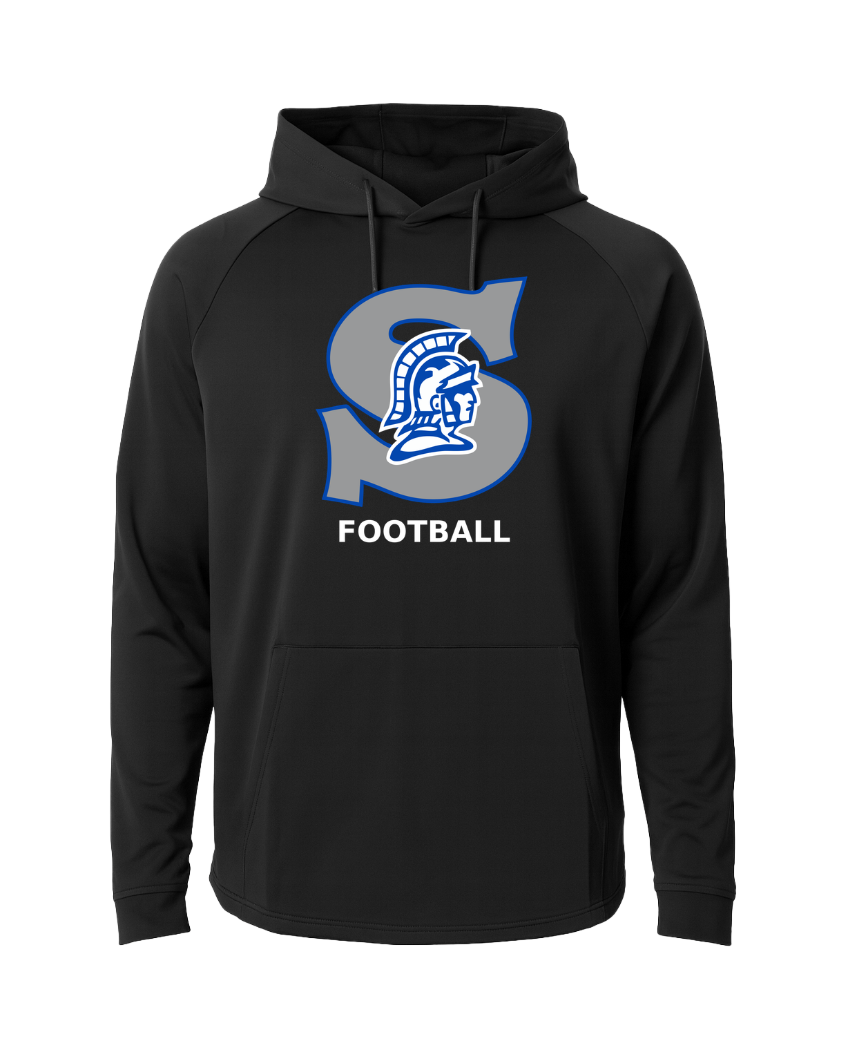 Southwest Football - Black Hoodie - Full Front
