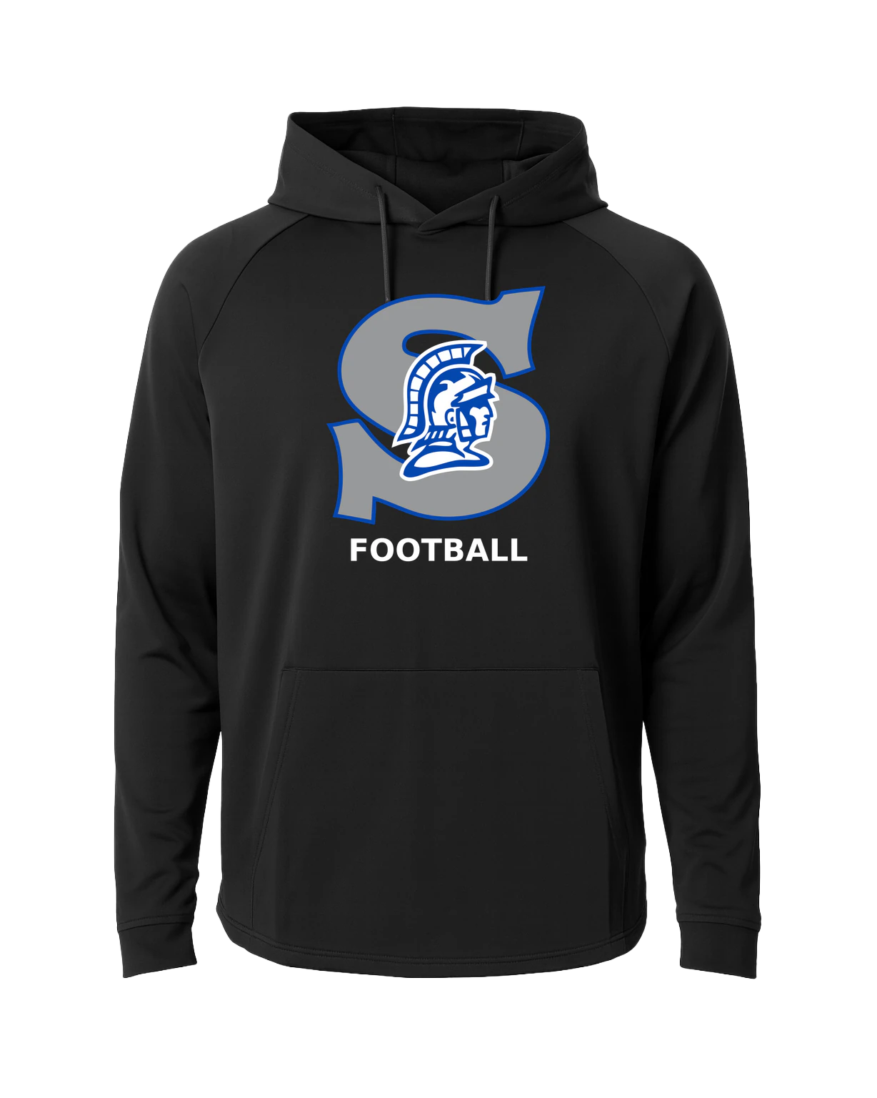 Southwest Football - Black Hoodie - Full Front