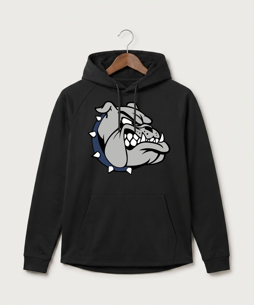 Sargent County High School Football (Boys) - Black Hoodie - Full Front