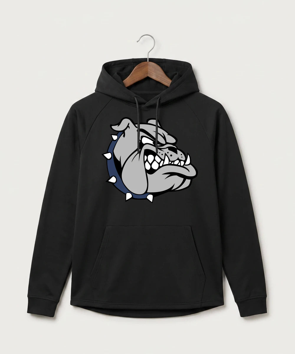 Sargent County High School Football (Boys) - Black Hoodie - Full Front