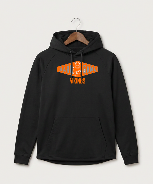 Littlefork Big Falls High School Football (Boys) - Black Hoodie - Full Front