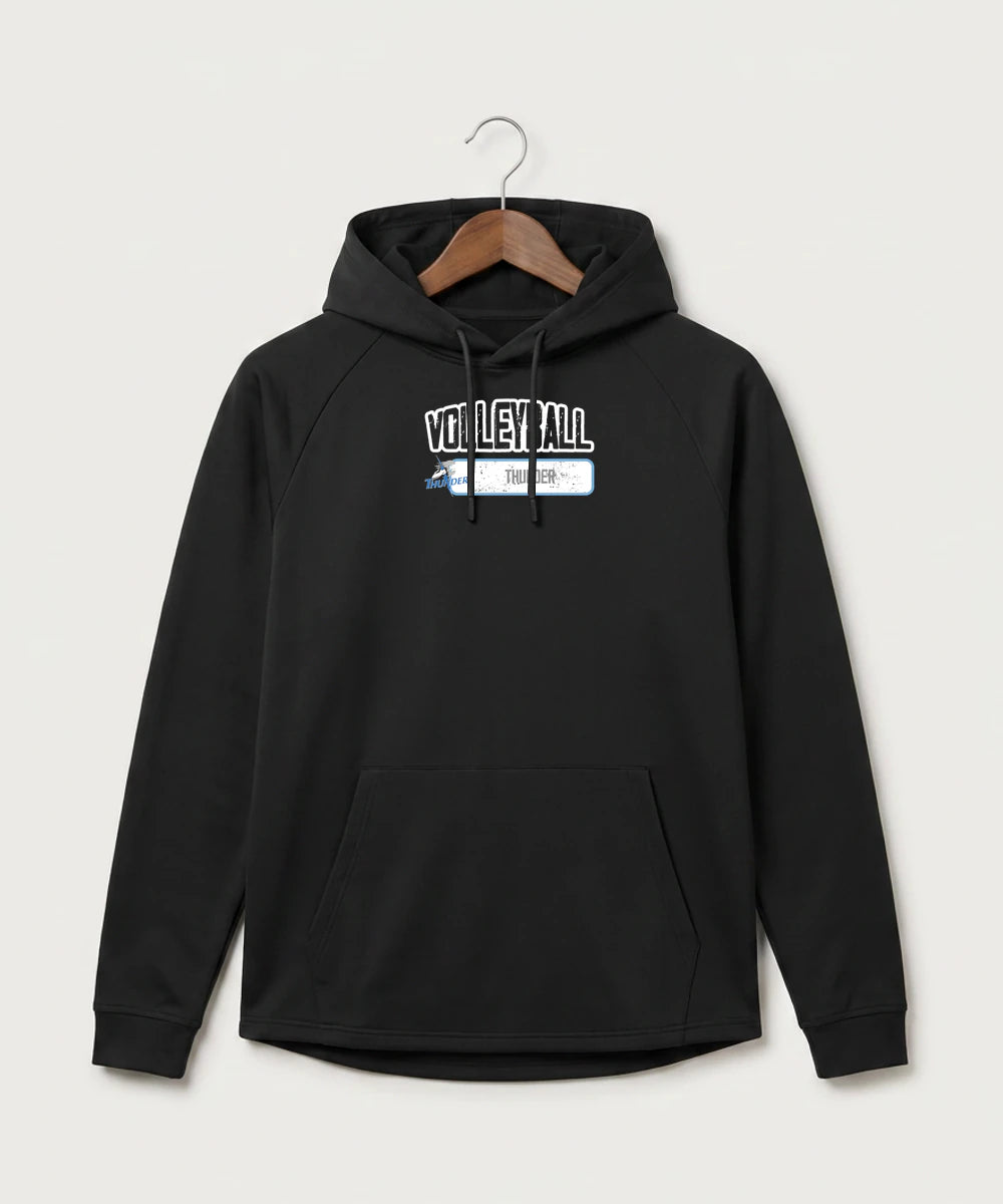 Long Prairie Grey Eagle High School Volleyball (Girls) - Black Hoodie - Full Front