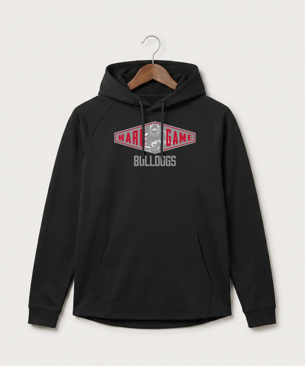 Otter Tail Central Football (Boys) - Black Hoodie - Full Front
