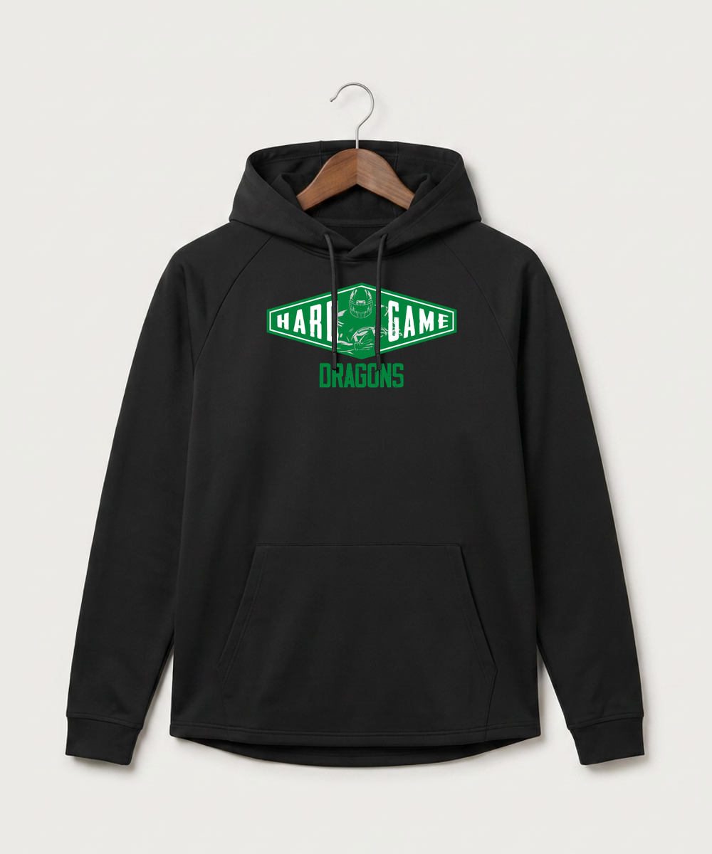 Pine City High School Football (Boys) - Black Hoodie - Full Front