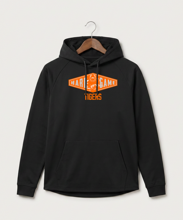 Princeton High School Football (Boys) - Black Hoodie - Full Front