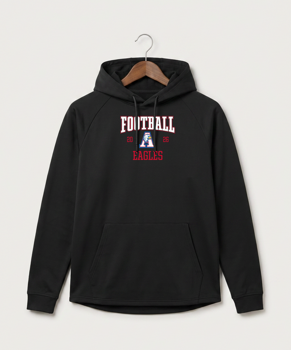 Apollo High School Football (Boys) - Black Hoodie - Full Front