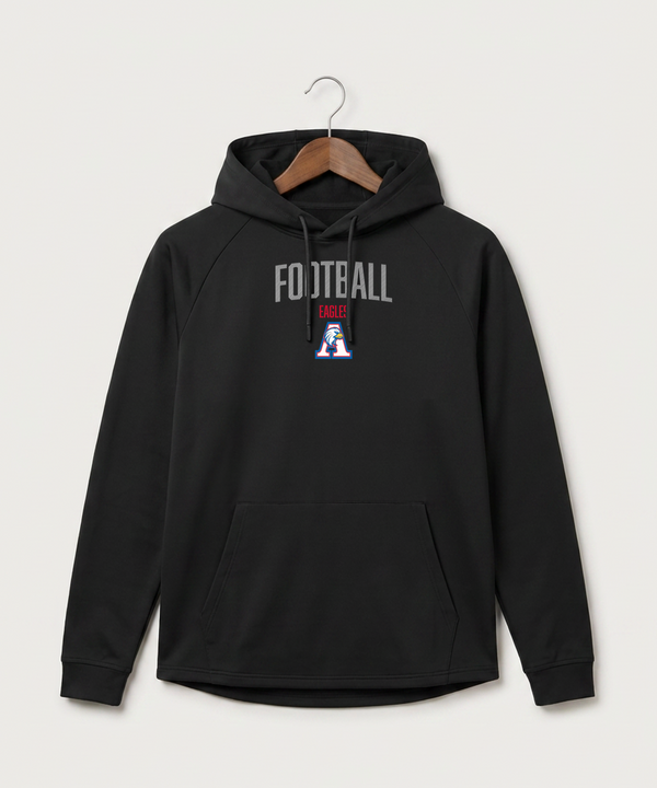 Apollo High School Football (Boys) - Black Hoodie - Full Front