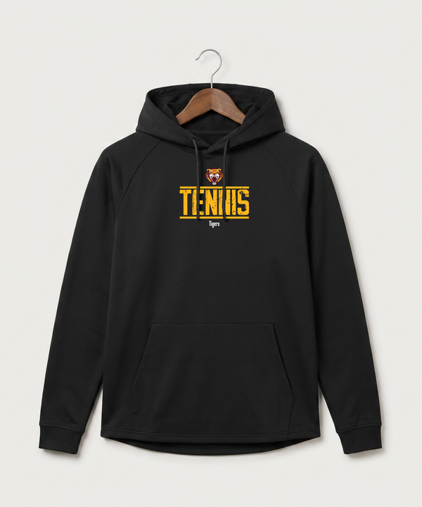 Stewartville High School Tennis (Coed) - Black Hoodie - Full Front