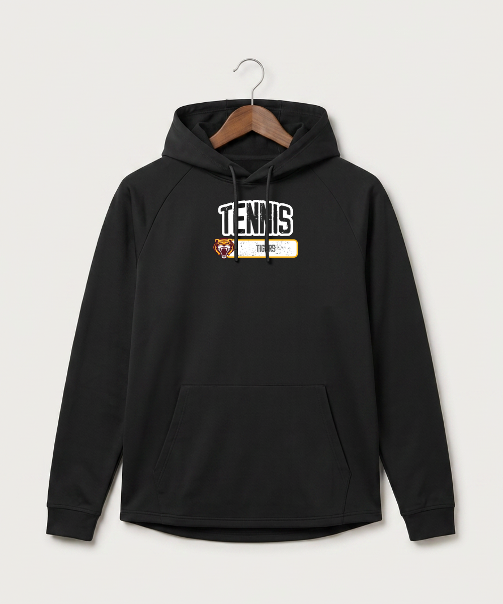 Stewartville High School Tennis (Coed) - Black Hoodie - Full Front