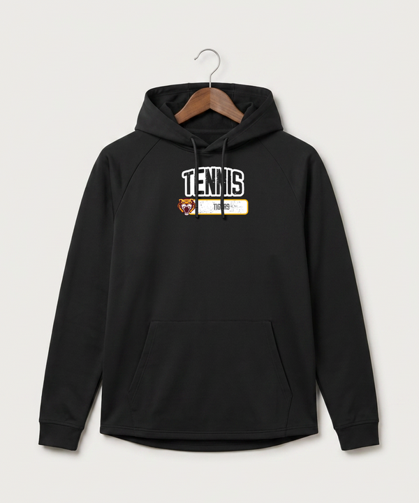 Stewartville High School Tennis (Coed) - Black Hoodie - Full Front