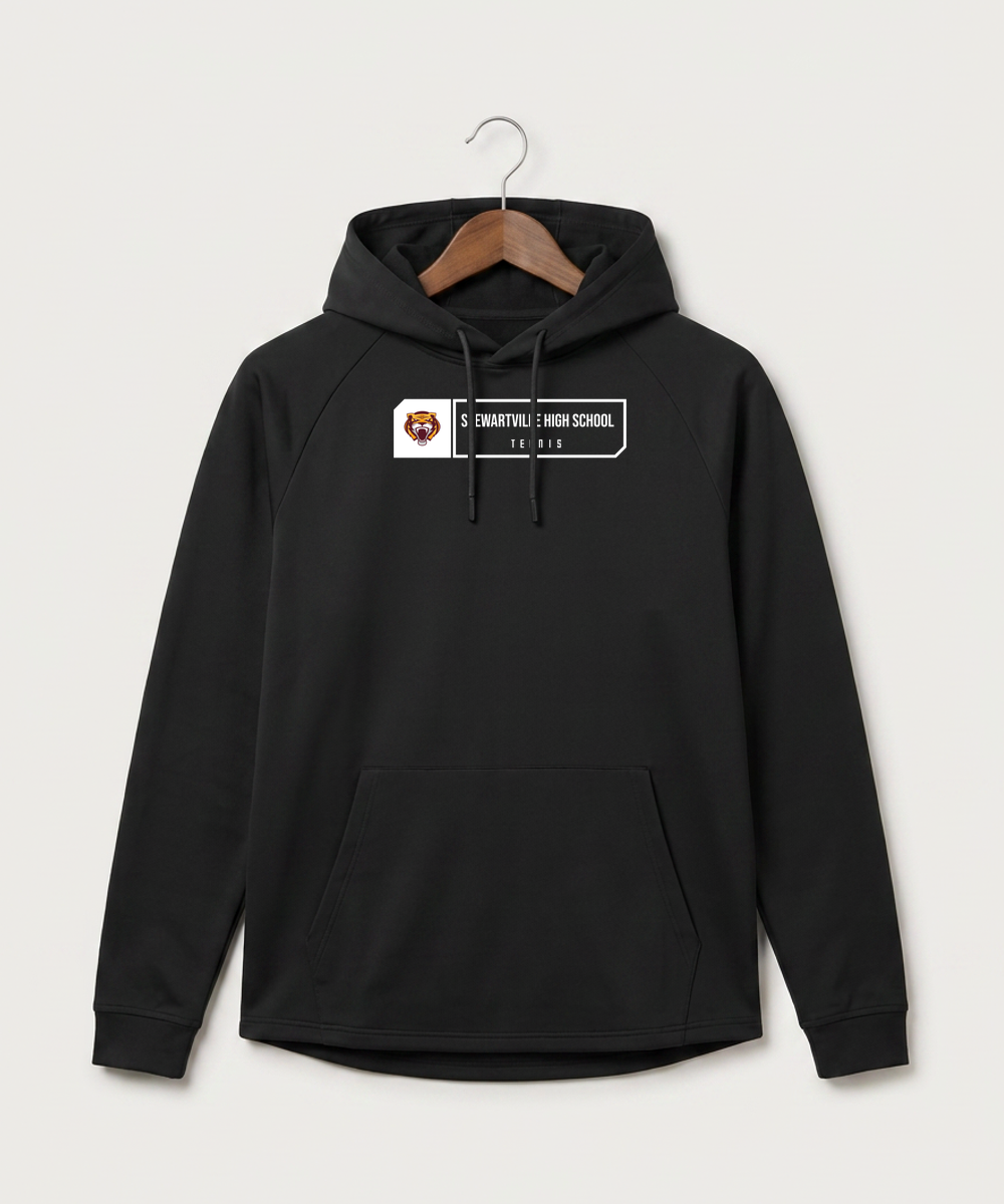 Stewartville High School Tennis (Coed) - Black Hoodie - Full Front