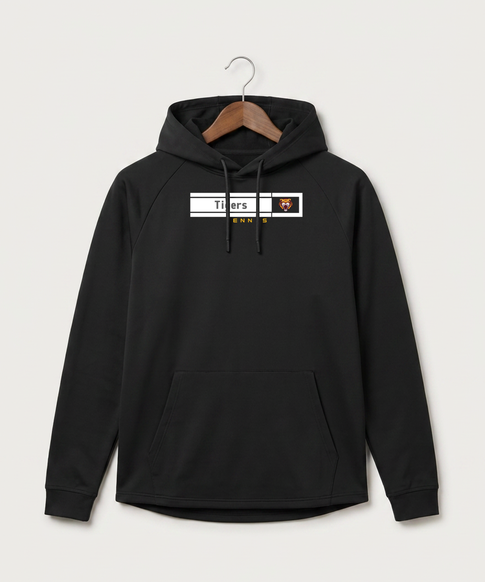 Stewartville High School Tennis (Coed) - Black Hoodie - Full Front