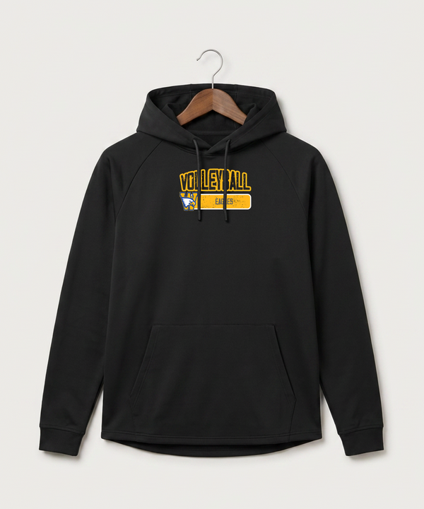 Windom Area High School Volleyball (Girls) - Black Hoodie - Full Front