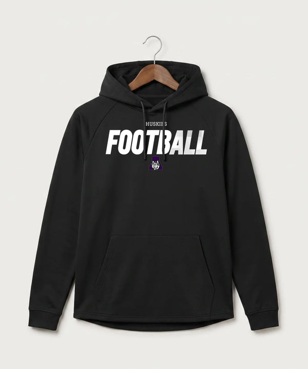 Albany High School Football (Boys) - Black Hoodie - Full Front