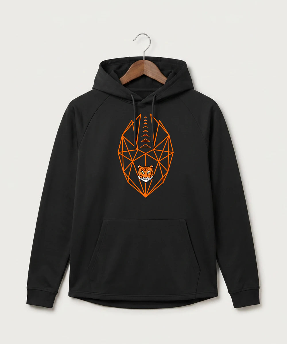 Princeton High School Football (Boys) - Black Hoodie - Full Front