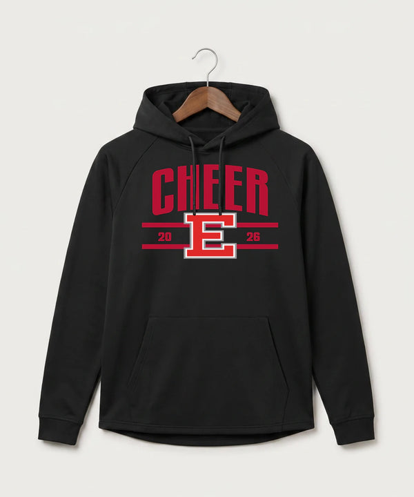 Duluth East High School Cheer (Coed) - Black Hoodie - Full Front