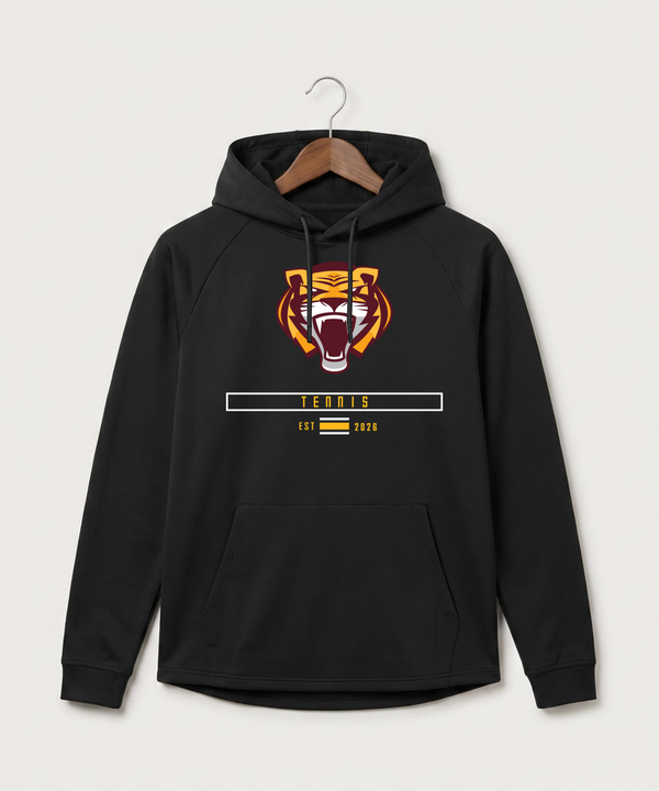 Stewartville High School Tennis (Coed) - Black Hoodie - Full Front
