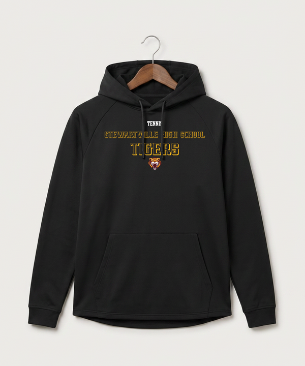 Stewartville High School Tennis (Coed) - Black Hoodie - Full Front