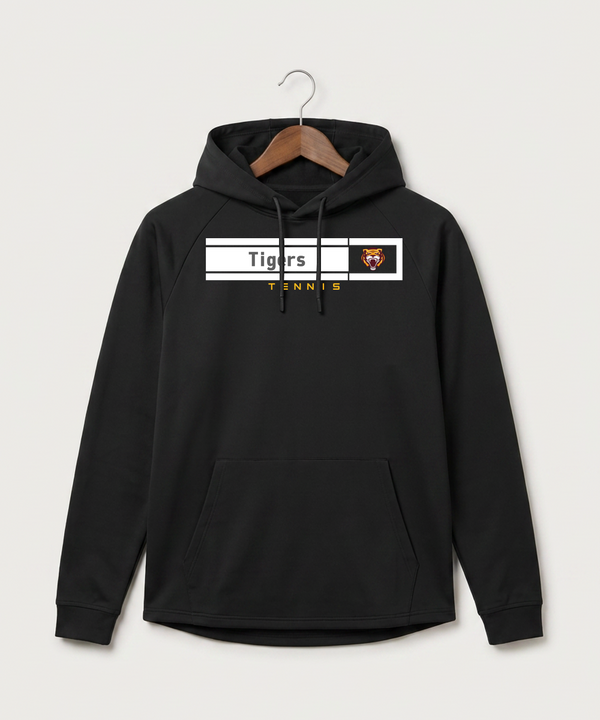 Stewartville High School Tennis (Coed) - Black Hoodie - Full Front