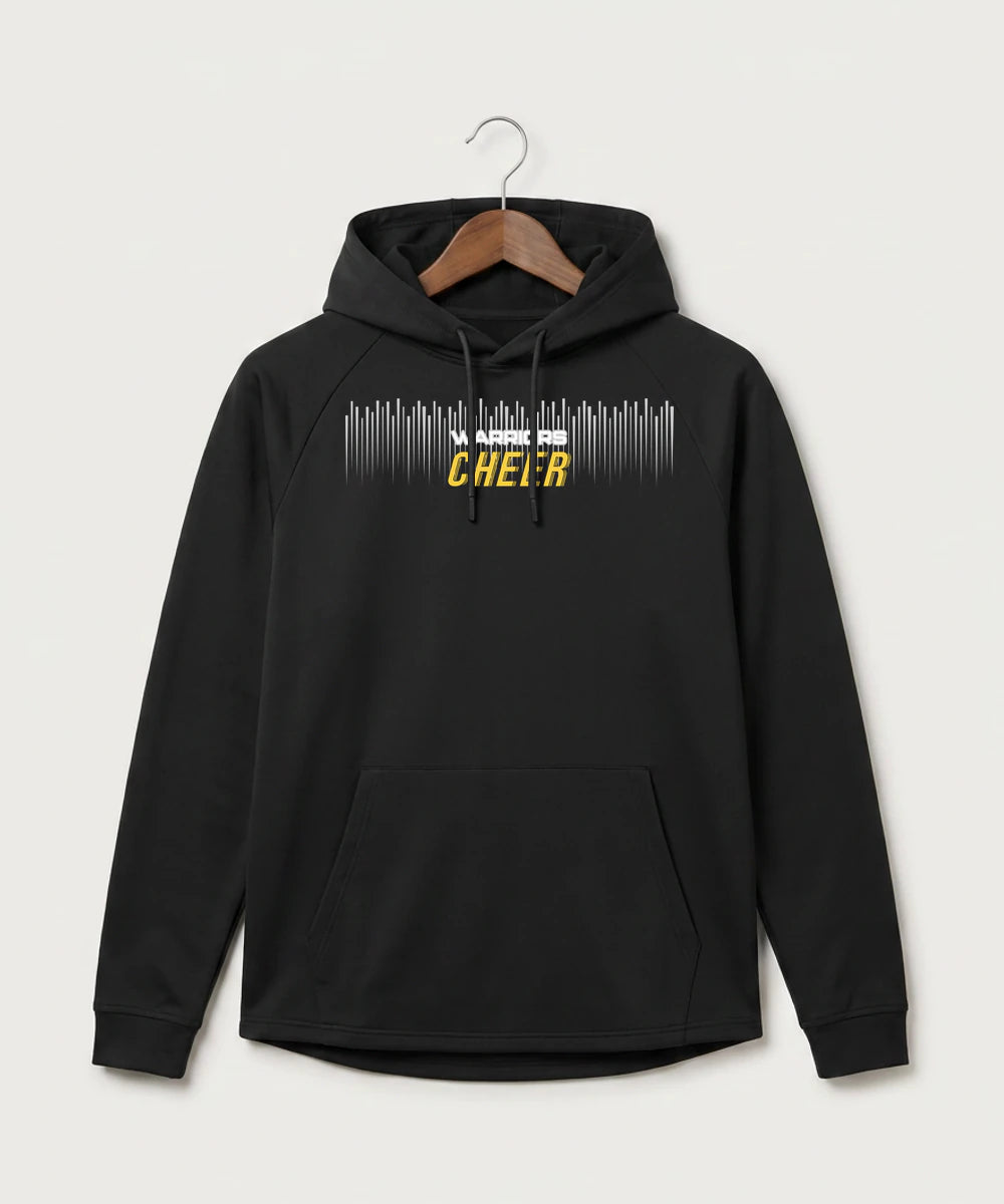 Wausau West High School Cheer - Black Hoodie - Full Front