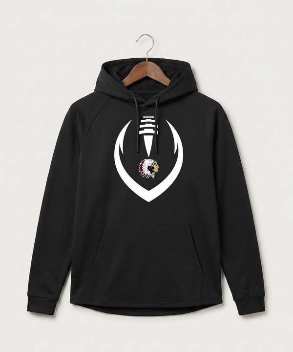 Stockton High School Football - Black Hoodie - Full Front