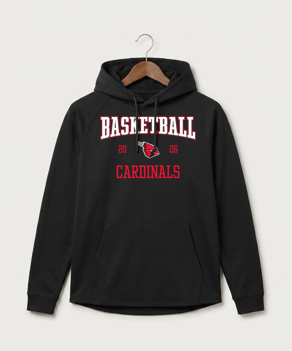 Forreston Basketball - Black Hoodie - Full Front