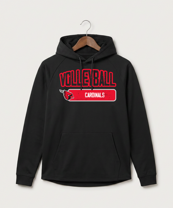Forreston Volleyball - Black Hoodie - Full Front
