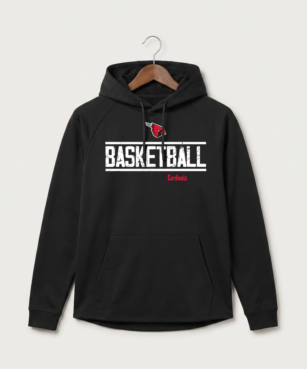Forreston Basketball - Black Hoodie - Full Front
