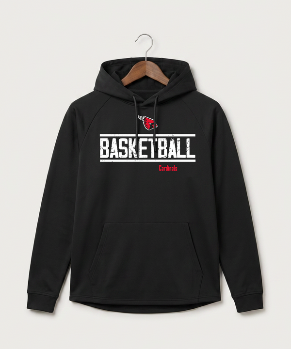 Forreston Basketball - Black Hoodie - Full Front
