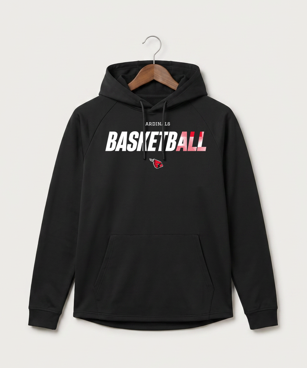 Forreston Basketball - Black Hoodie - Full Front