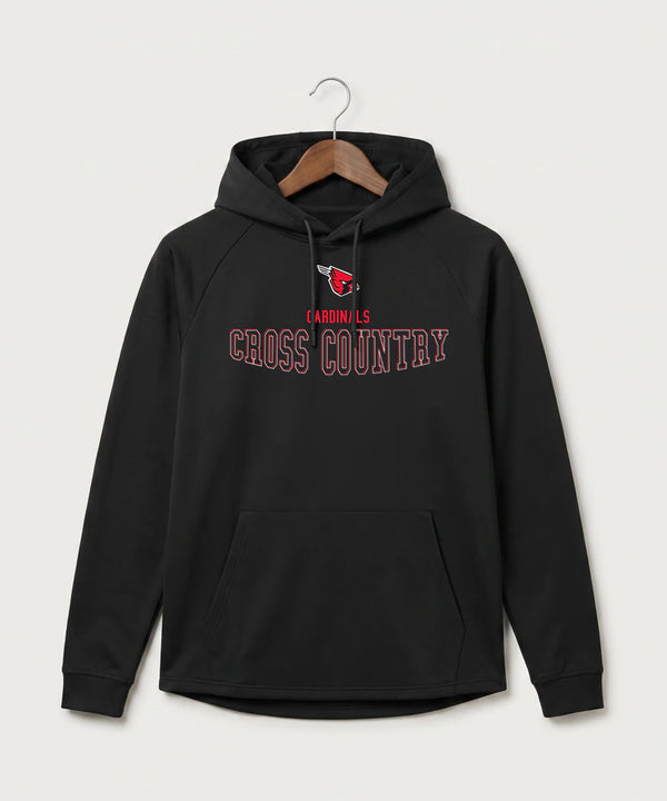 Forreston Cross Country - Black Hoodie - Full Front