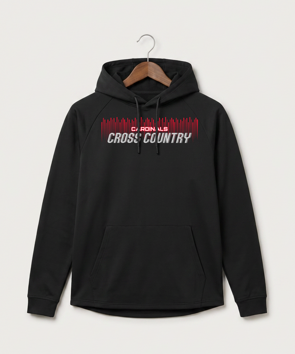 Forreston Cross Country - Black Hoodie - Full Front