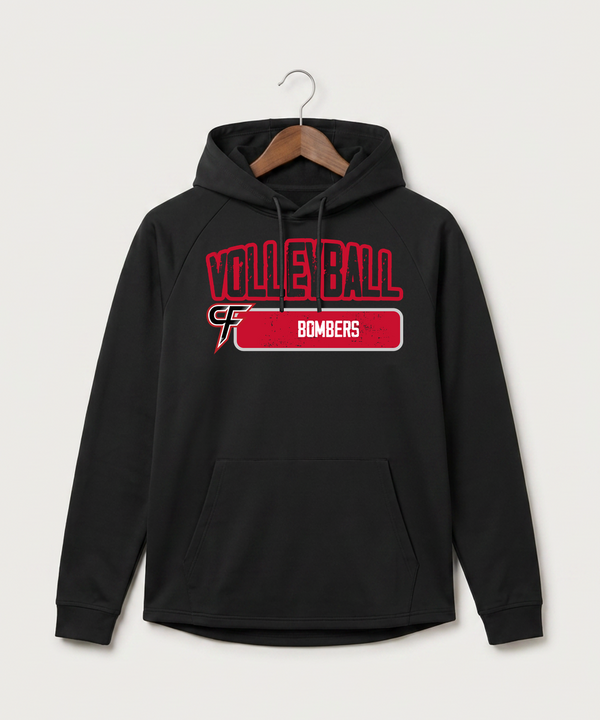Cannon Falls High School Volleyball (Girls) - Black Hoodie - Full Front