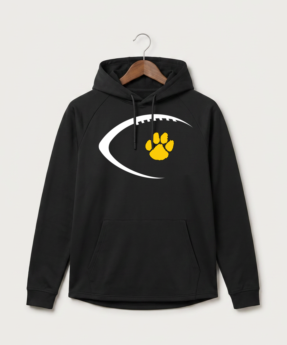 Plainview Elgin Millville H S Football (Boys) - Black Hoodie - Full Front