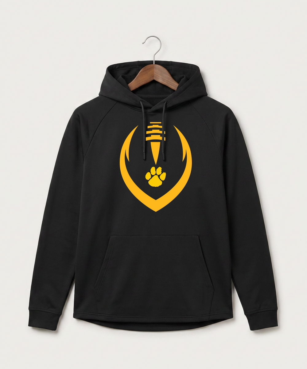 Plainview Elgin Millville H S Football (Boys) - Black Hoodie - Full Front