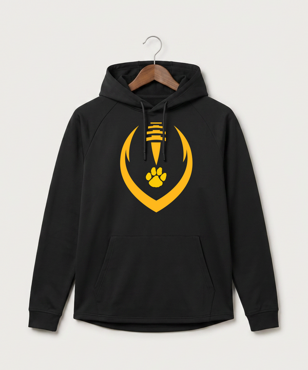 Plainview Elgin Millville H S Football (Boys) - Black Hoodie - Full Front
