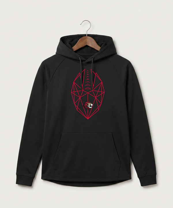 Spring Grove High School Football (Boys) - Black Hoodie - Full Front