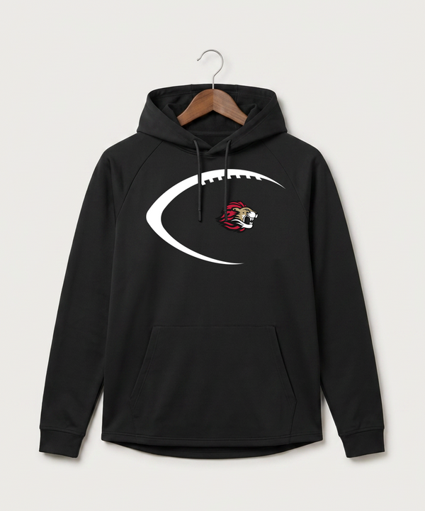 Spring Grove High School Football (Boys) - Black Hoodie - Full Front