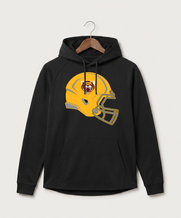 Stewartville High School Football (Boys) - Black Hoodie - Full Front