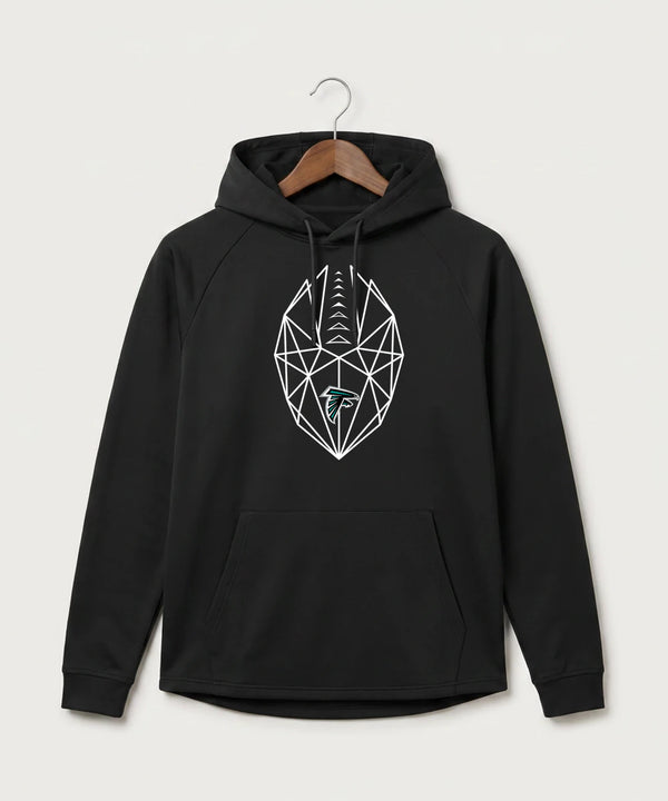 Fillmore Central High School Football (Boys) - Black Hoodie - Full Front