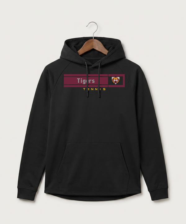 Stewartville High School Tennis (Coed) - Black Hoodie - Full Front