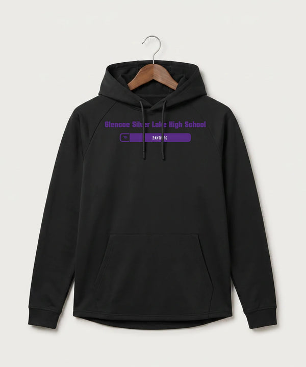 Glencoe Silver Lake High School Athletics - Black Hoodie - Full Front
