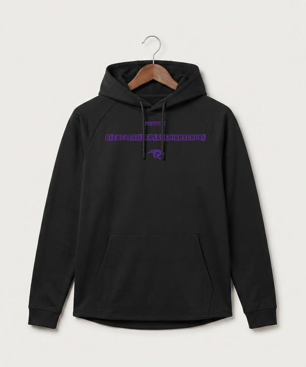 Glencoe Silver Lake High School Athletics - Black Hoodie - Full Front