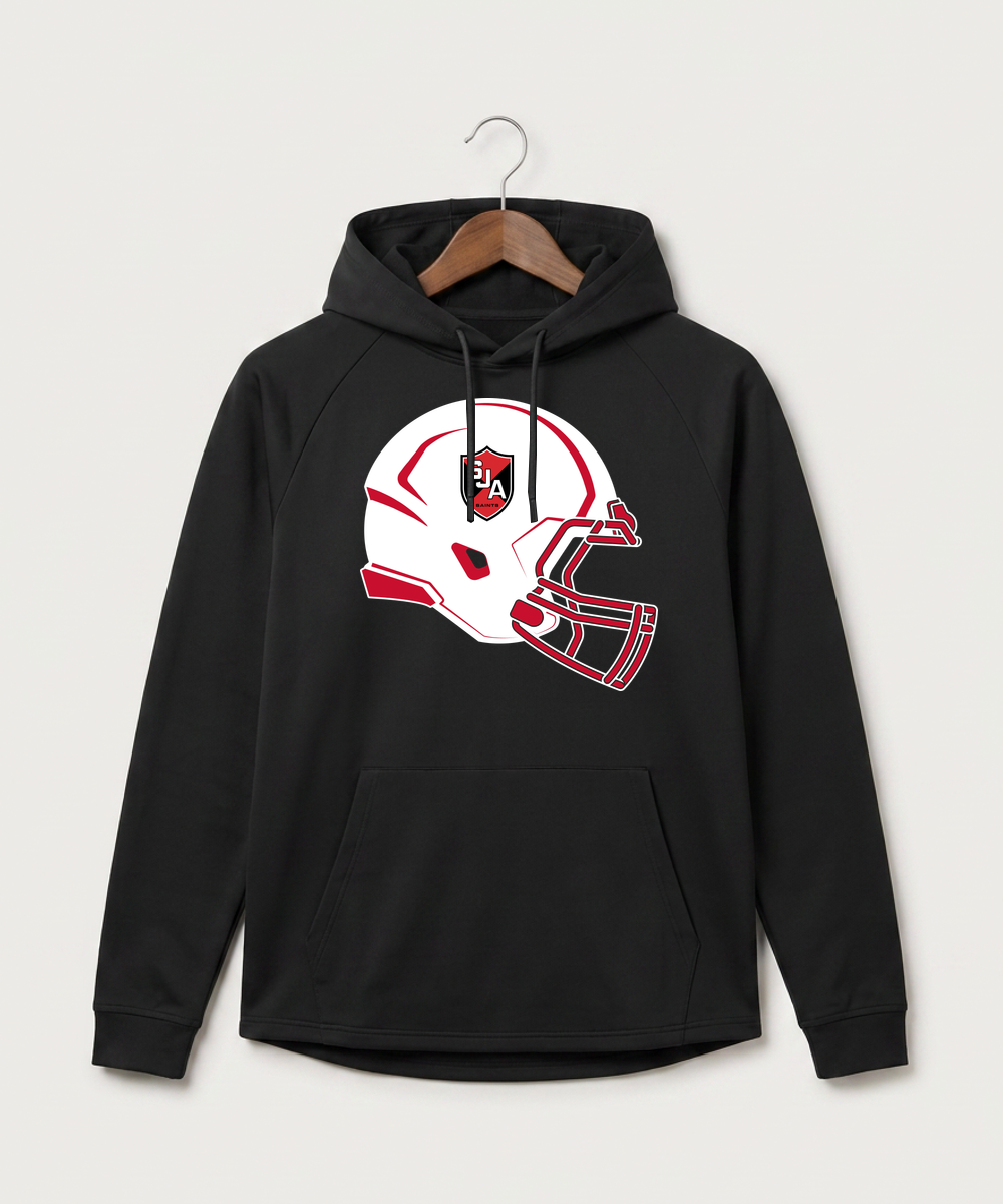 Saint James High School Football (Boys) - Black Hoodie - Full Front