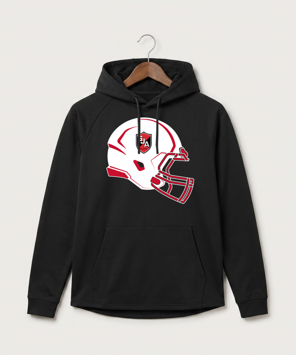 Saint James High School Football (Boys) - Black Hoodie - Full Front