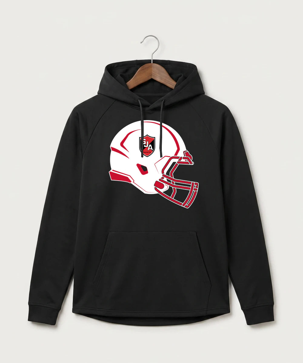 Saint James High School Football (Boys) - Black Hoodie - Full Front