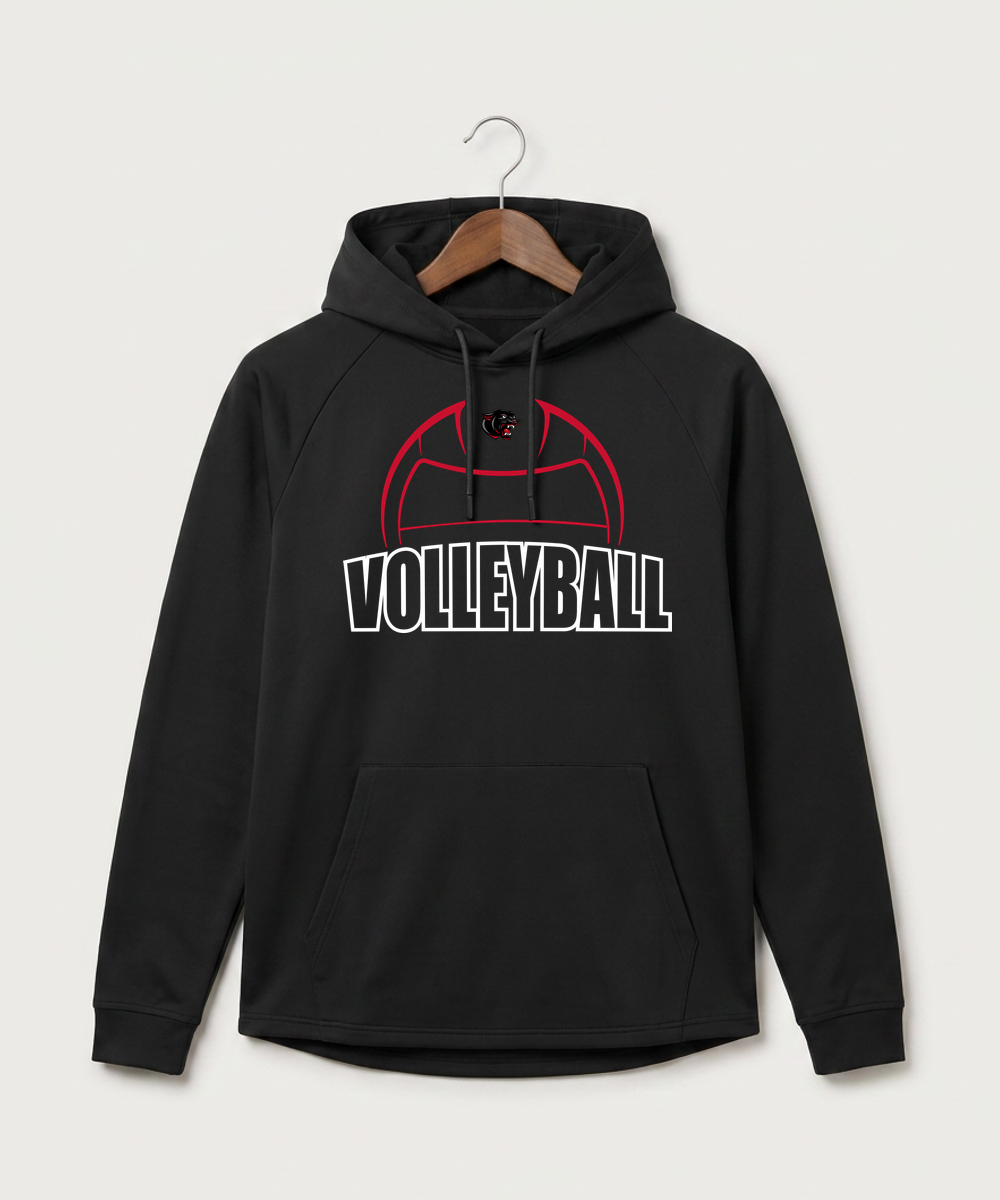 Tracy-Milroy-Balaton High School Volleyball (Girls) - Black Hoodie - Full Front